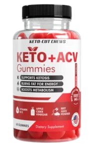 Keto-Cut Chews Keto + ACV Gummies