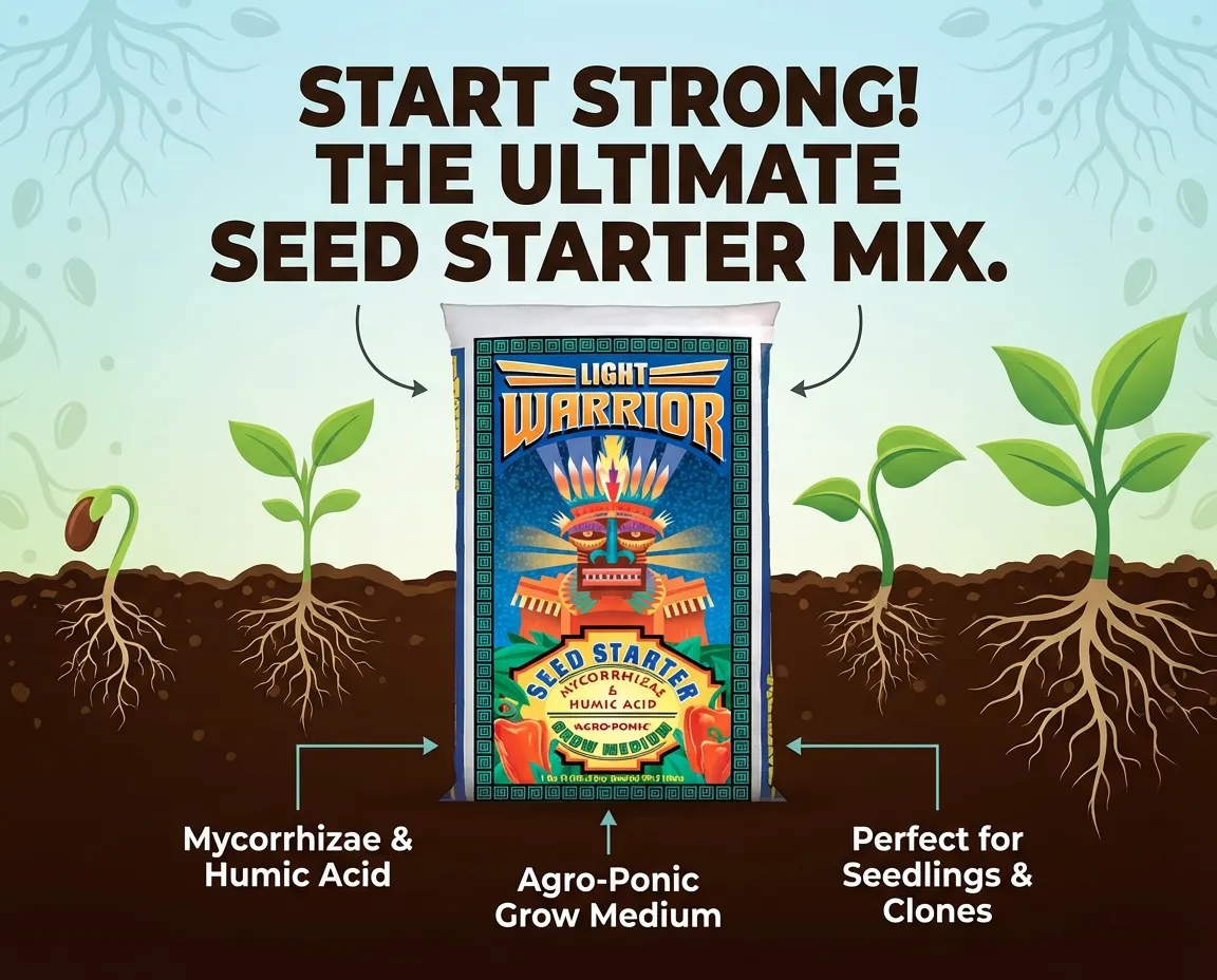 FoxFarm Light Warrior Seed Starter 1 CF