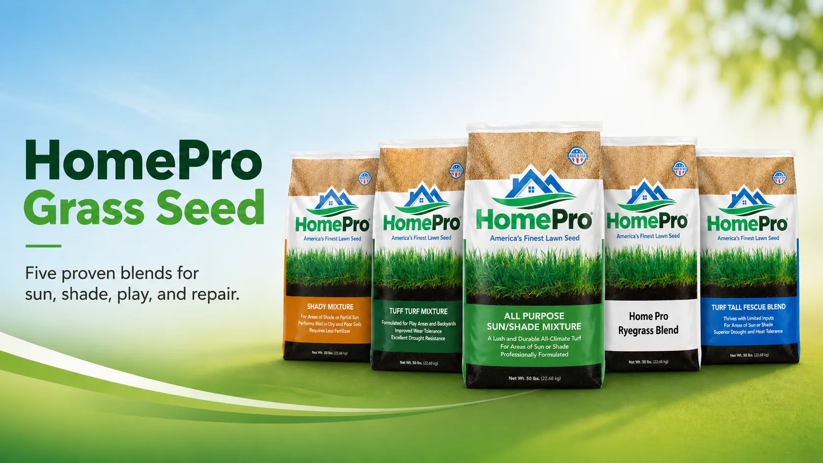 Shop Home Pro Grass Seed at Liberty Farm Home and Garden