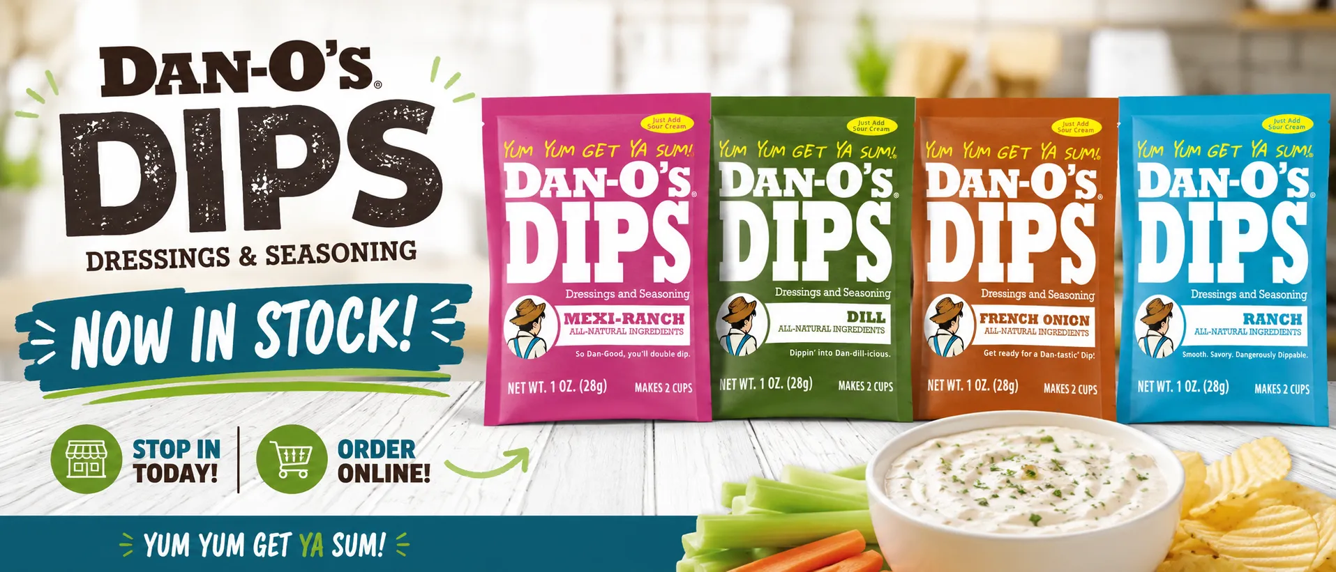 Shop Dan-O's Dips seasoning blends at Liberty Farm Home and Garden