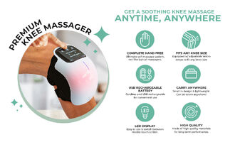 Overview of the Nooro Portable Knee Massager