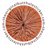 The Original Butthole Sticker
