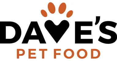 the logo of Dave's Pet Food company