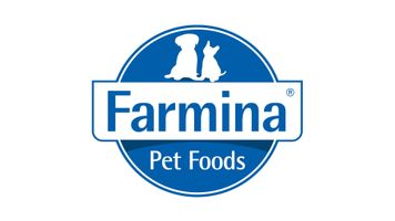 the logo of the Farmina pet foods company