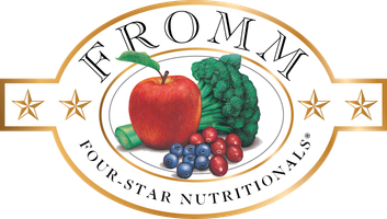 the logo of the Fromm pet food company