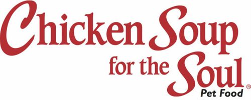 the logo of the Chicken Soup for the Soul pet food company